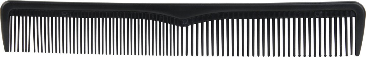 Kappersschaar set 8-delig - RVS - 16 cm - Rechtshandig - Zwart | TOJ