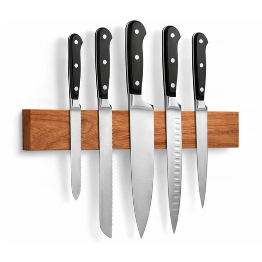 Magnetische messenstrip 35 cm - Hout - Wandmontage | TJ Essentials