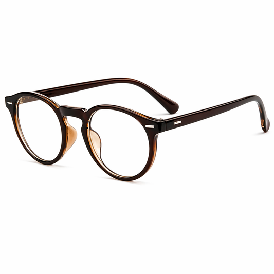Blauw licht bril - Niet op sterkte - Unisex - Bruin | TJ Essentials