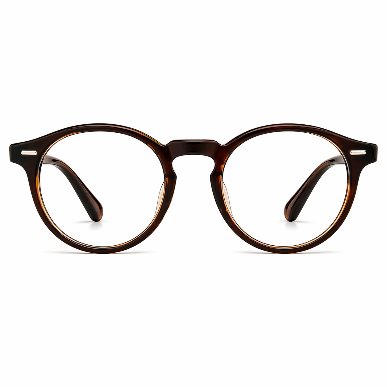 Blauw licht bril - Niet op sterkte - Unisex - Bruin | TJ Essentials
