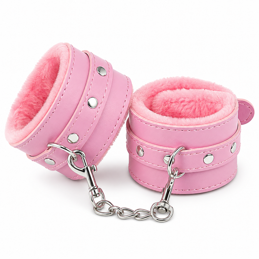 Bondage handboeien - Verstelbaar - Handen & voeten - Roze | TJ Essentials