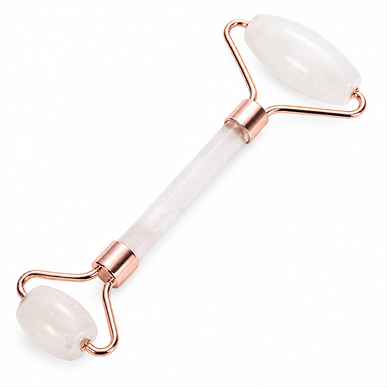 White Quartz Roller - Gezichtsroller - Witte kwarts | Falkann