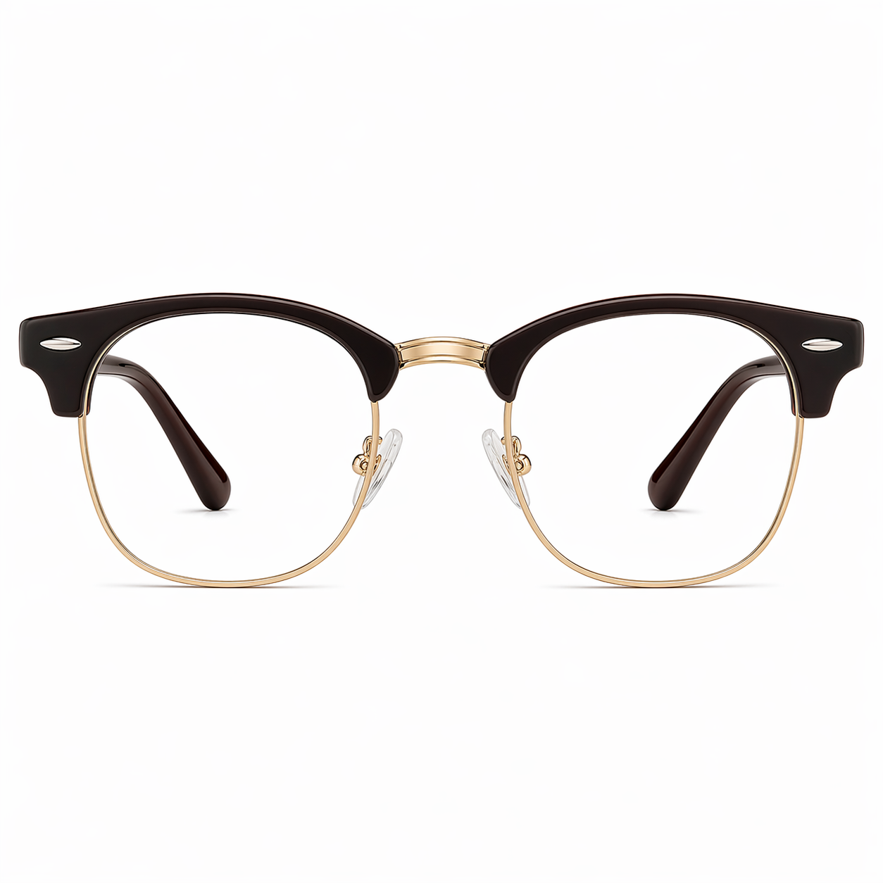 Blauw licht bril - Niet op sterkte - Unisex - Zwart/Goud| TJ Essentials